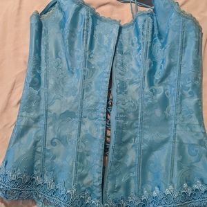 Have Another One- Blue Corset